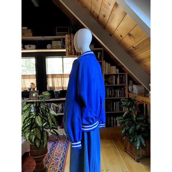 Vintage Bomber Jacket Blue - Picture 5 of 14